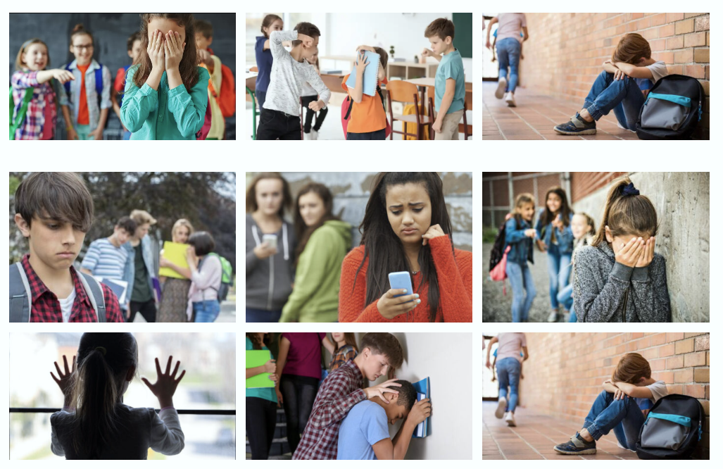 Ilustración sobre el bullying